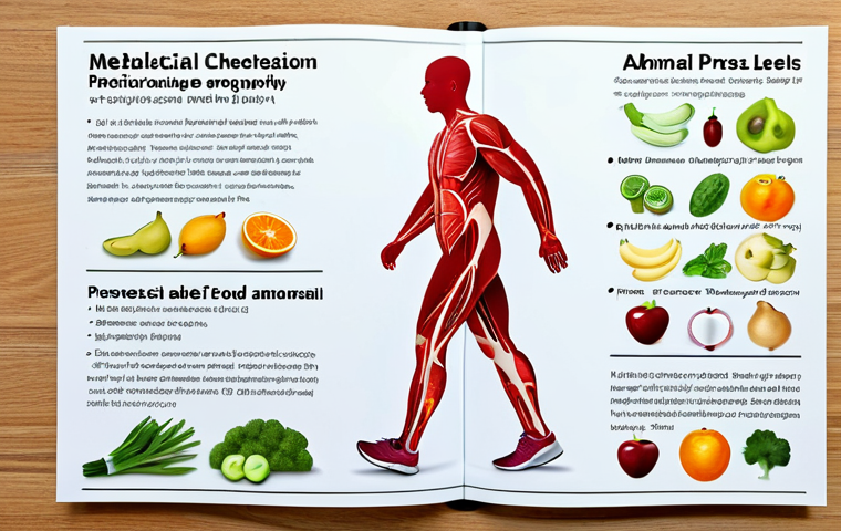 **

A vibrant and informative medical illustration depicting the key components of metabolic syndrome: elevated blood pressure, abdominal obesity, high blood sugar, and abnormal cholesterol levels. The illustration uses clear and easily understandable visuals. The background is a clean, professional medical setting. Include healthy food options (fruits, vegetables, whole grains) and people engaging in light exercises (walking, yoga) in the periphery. Text overlays in Bengali highlighting key preventative measures: regular checkups, healthy diet, and exercise. Safe for work, appropriate content, fully clothed, professional, family-friendly, perfect anatomy, correct proportions.

**