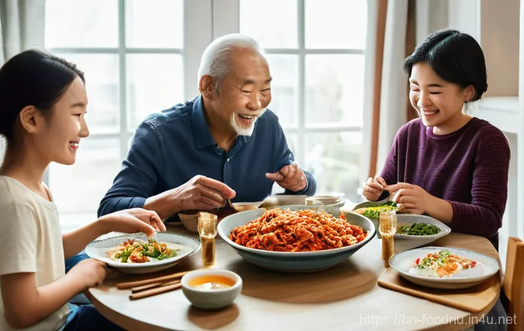김치 유산균 연구 - **Prompt:** A dynamic, wide-angle shot capturing individuals of various ages, fully dressed in modes...